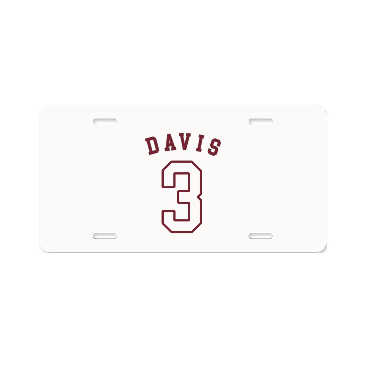License Plate — Shirsey Arch in Classic