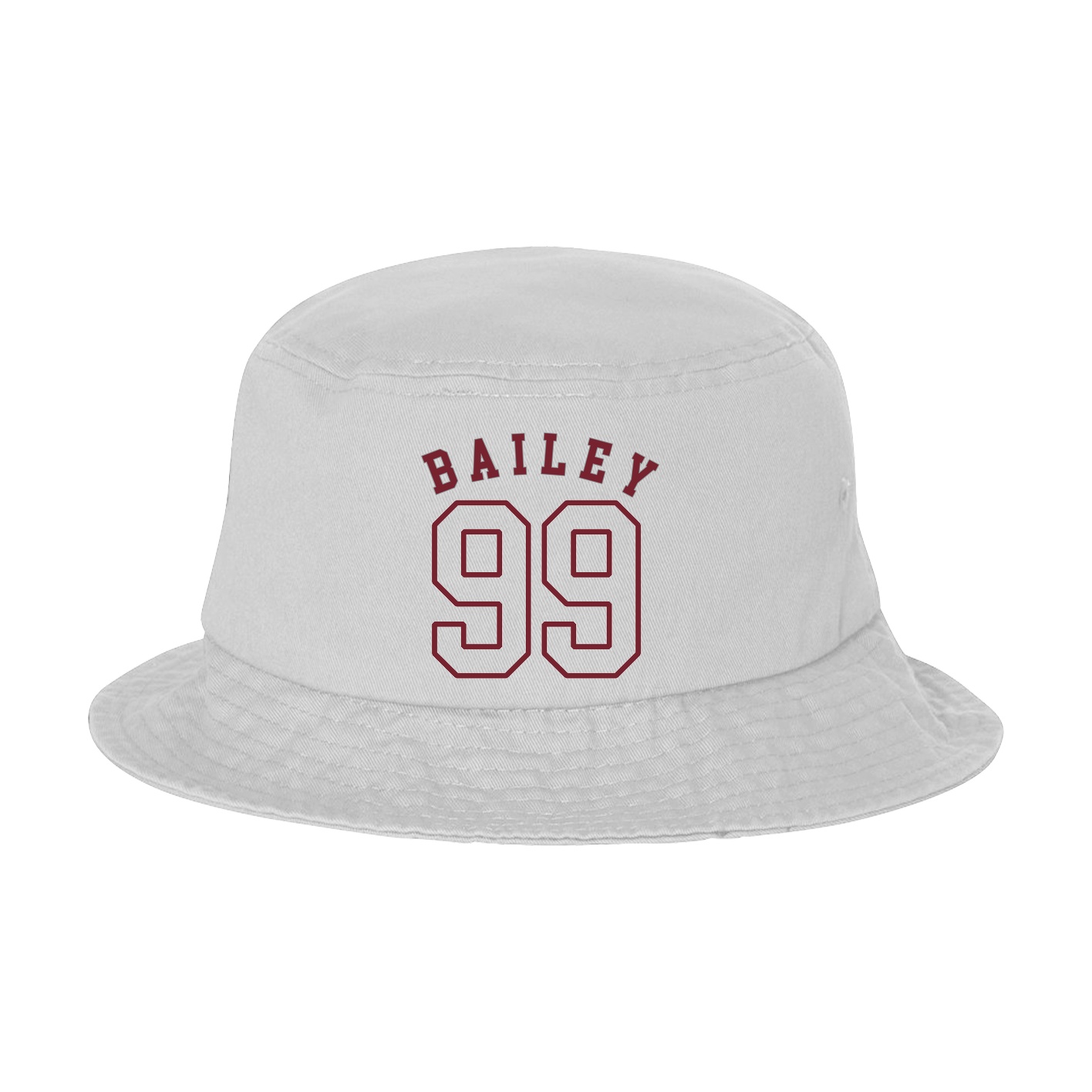 Bucket Cap — Shirsey Arch in White