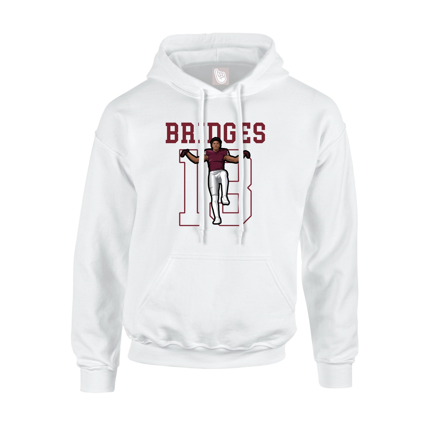 Youth Hoodie — Shirsey in White