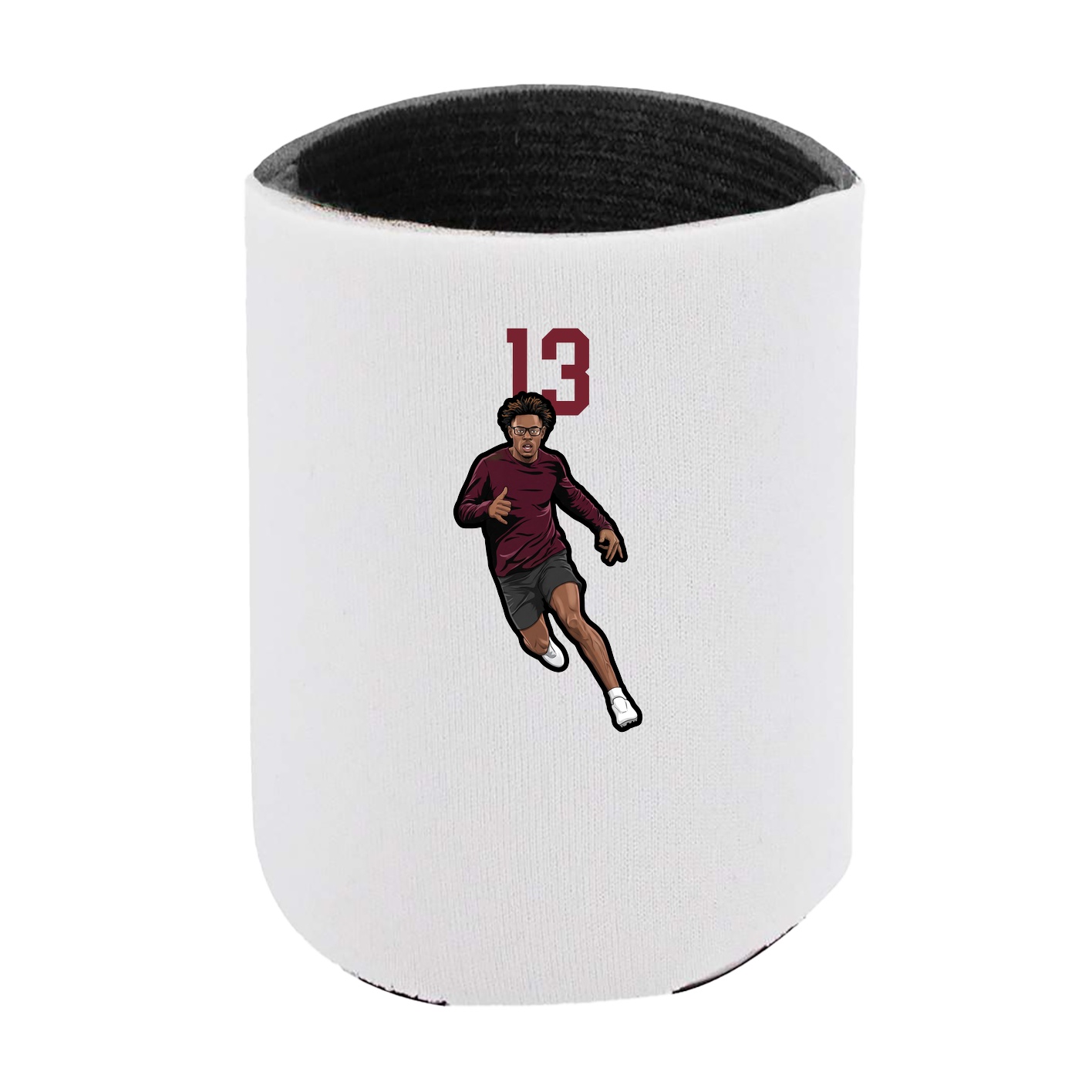 Can Holder — Number Top in White