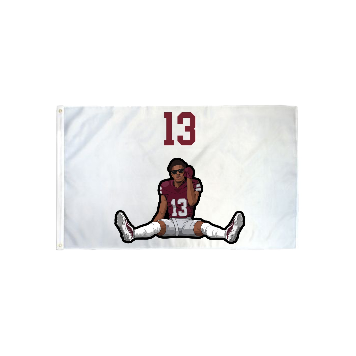 3x5 Flag — Number Top in Classic