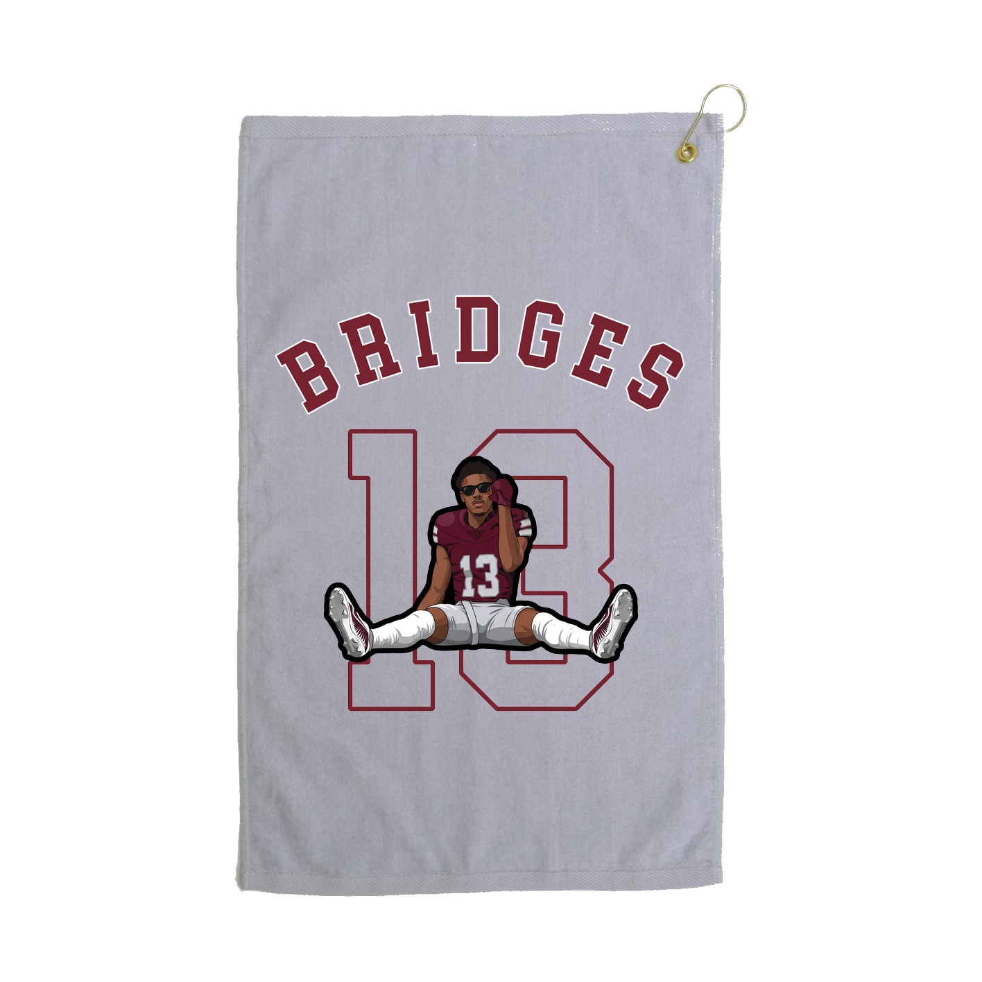 Golf Towel — Shirsey Arch in Grey
