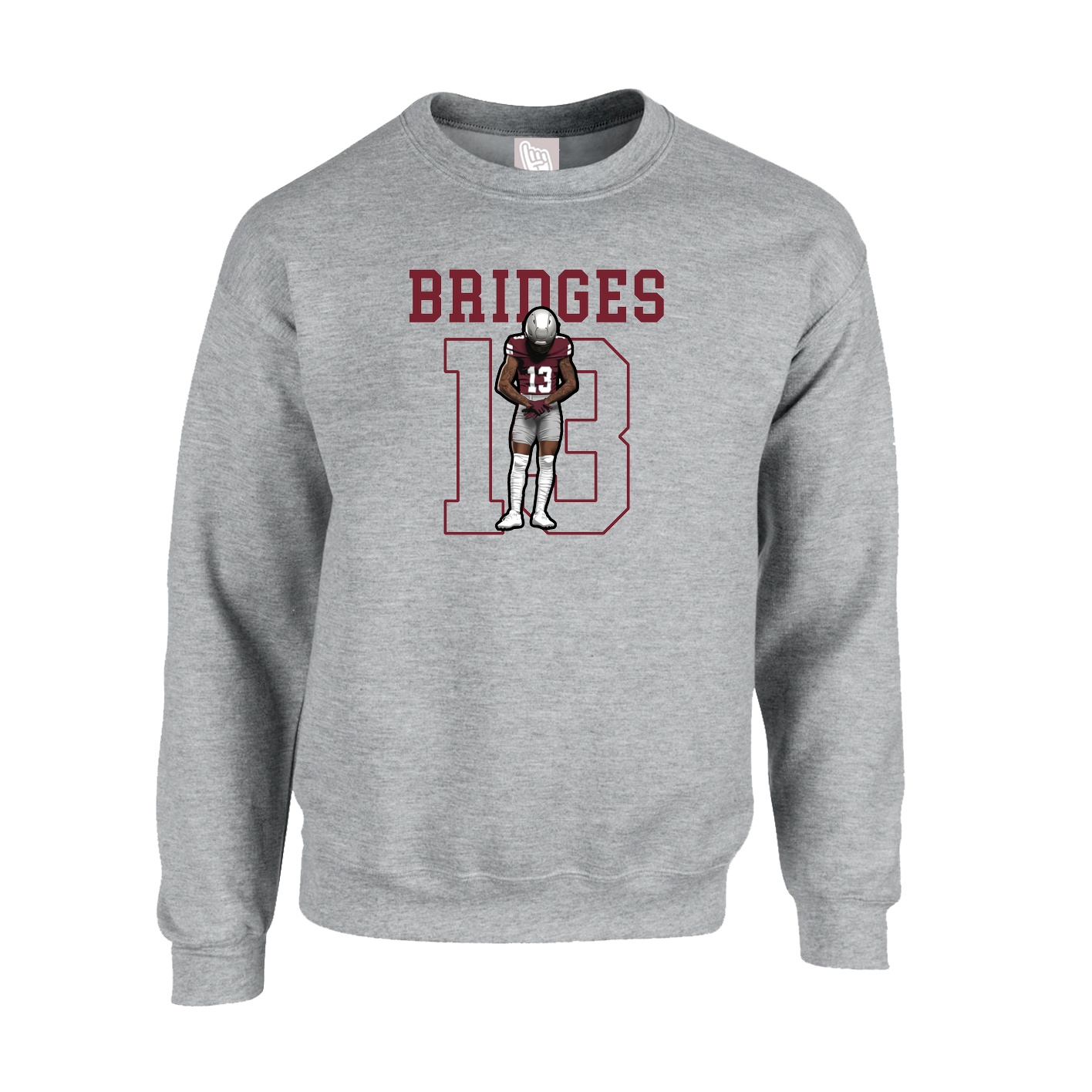 Fleece Crew — Shirsey in Grey