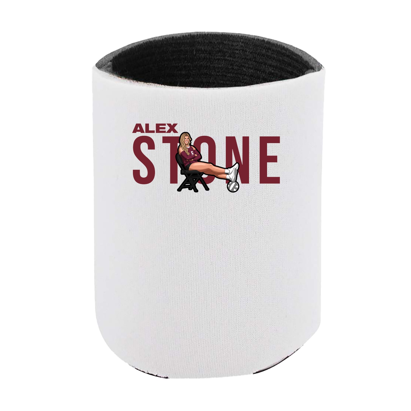 Can Holder — Player Name in White