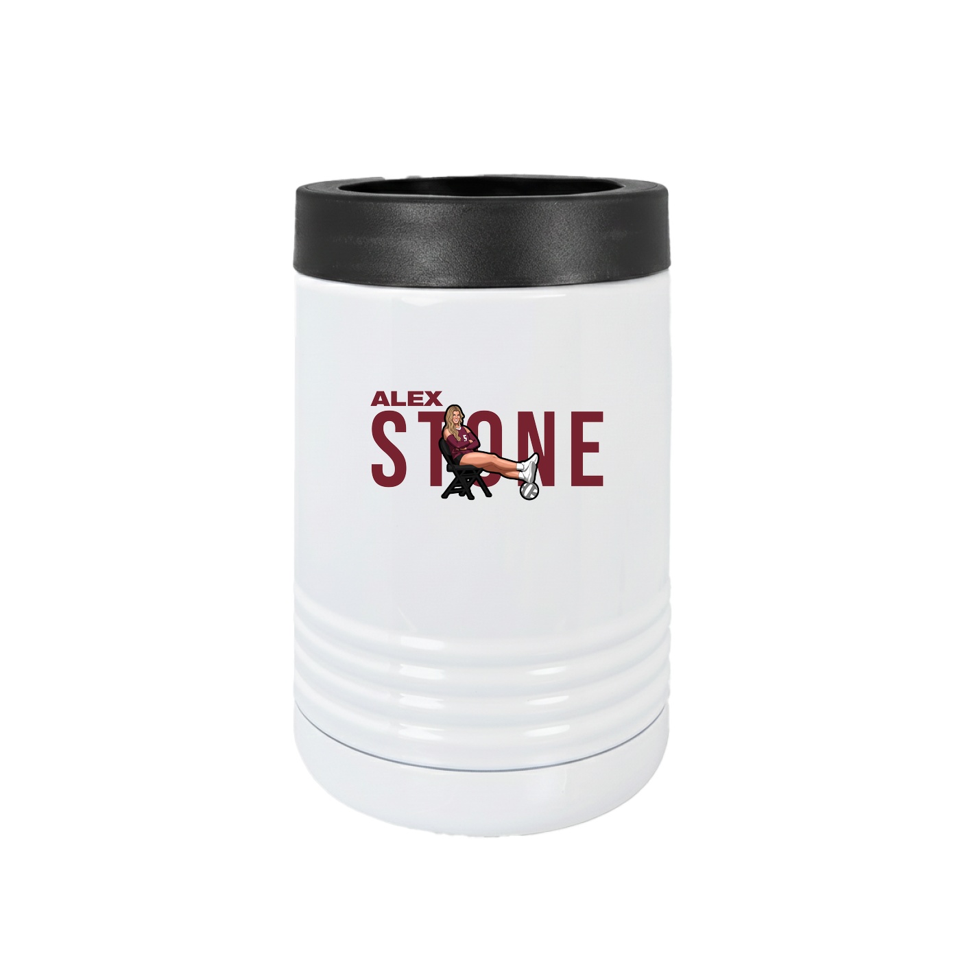Beverage Holder — Player Name in White