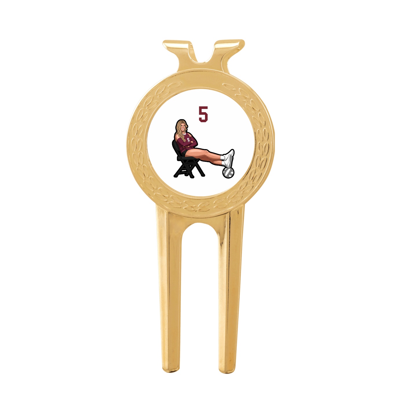 Divot Tool with Ball Marker — Number Top in Classic