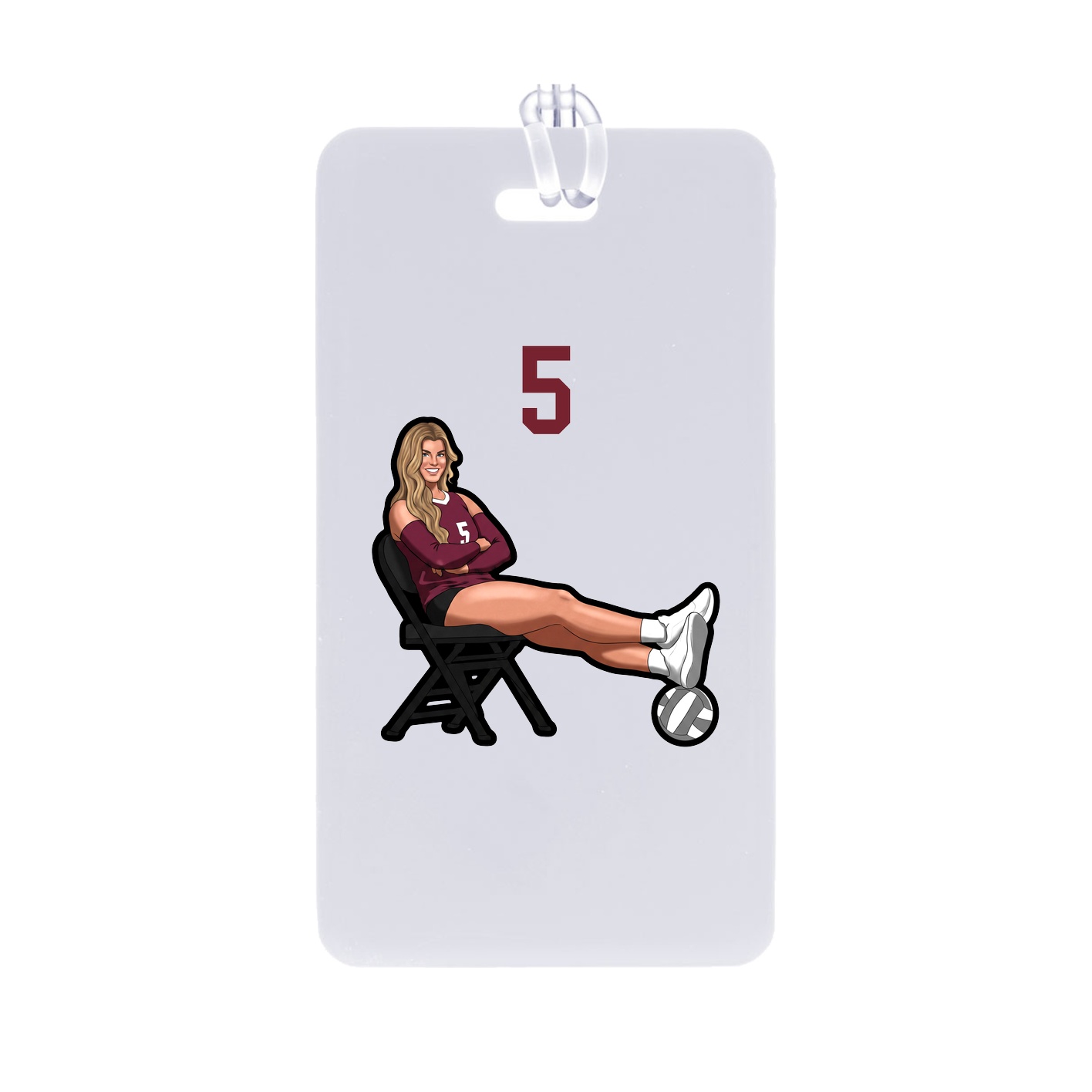 Bag Tag — Number Top in Classic