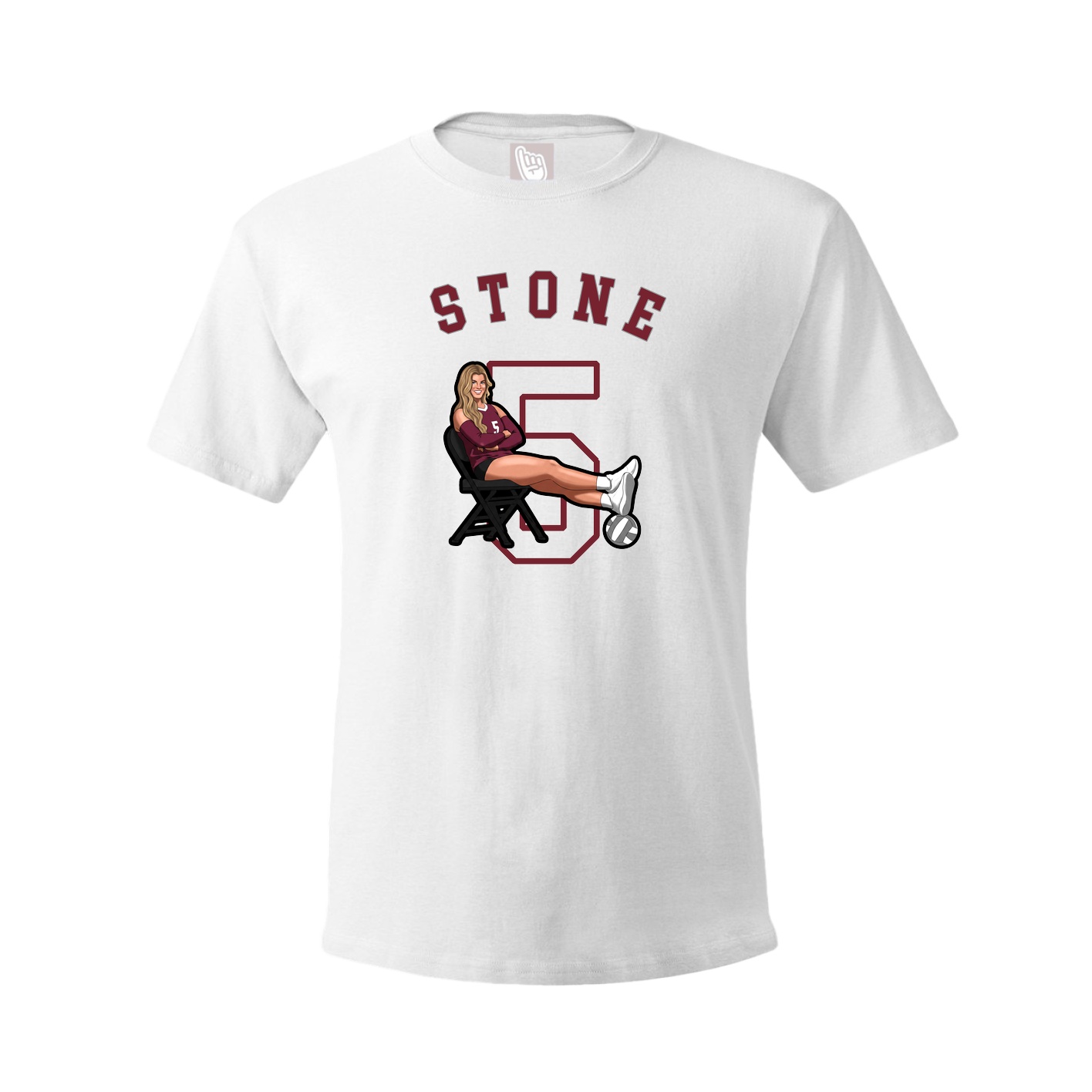 Tee — Shirsey Arch in White