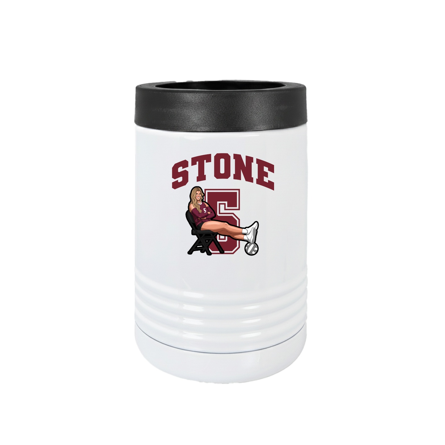 Beverage Holder — Number in White