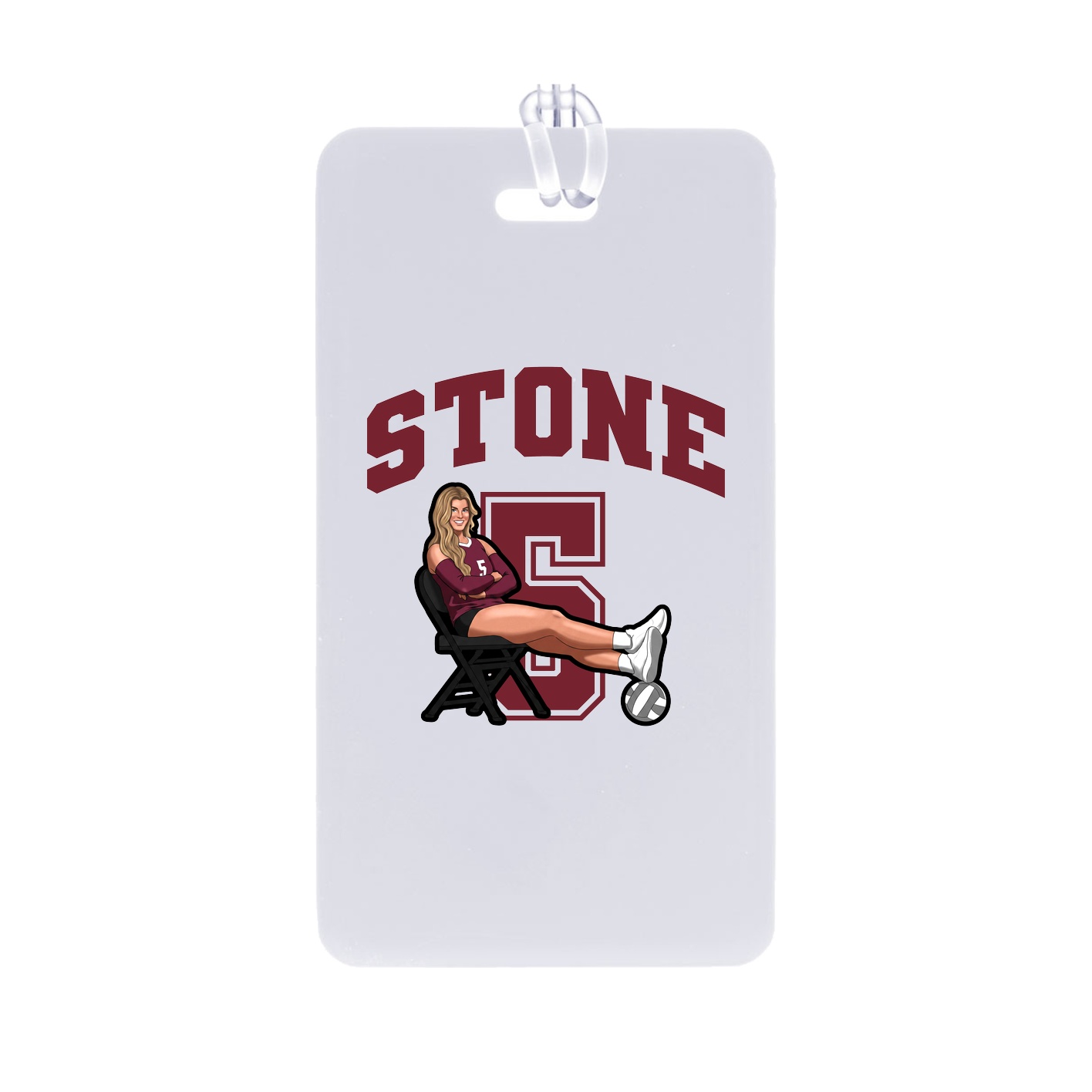 Bag Tag — Number in Classic