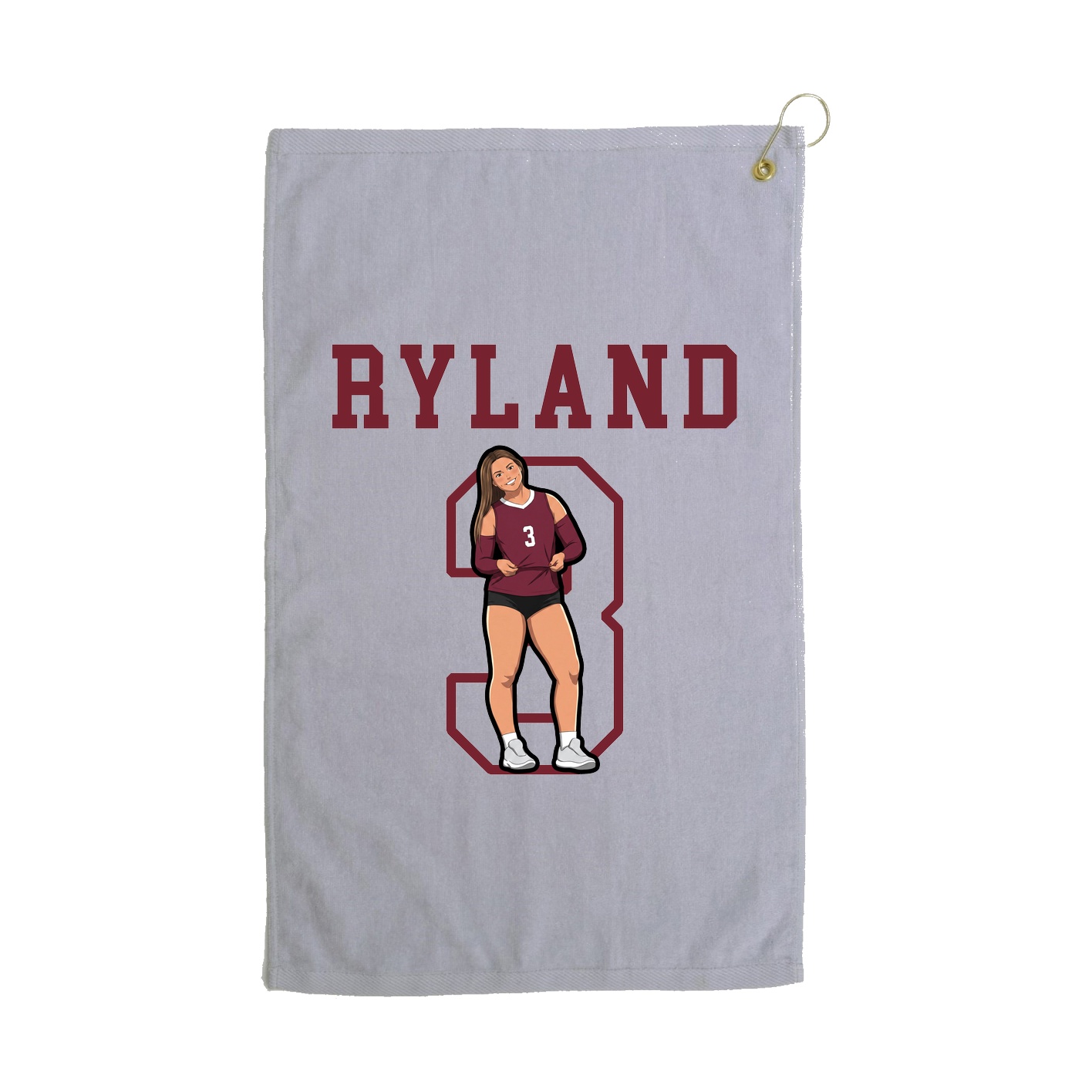 Golf Towel — Shirsey in Grey