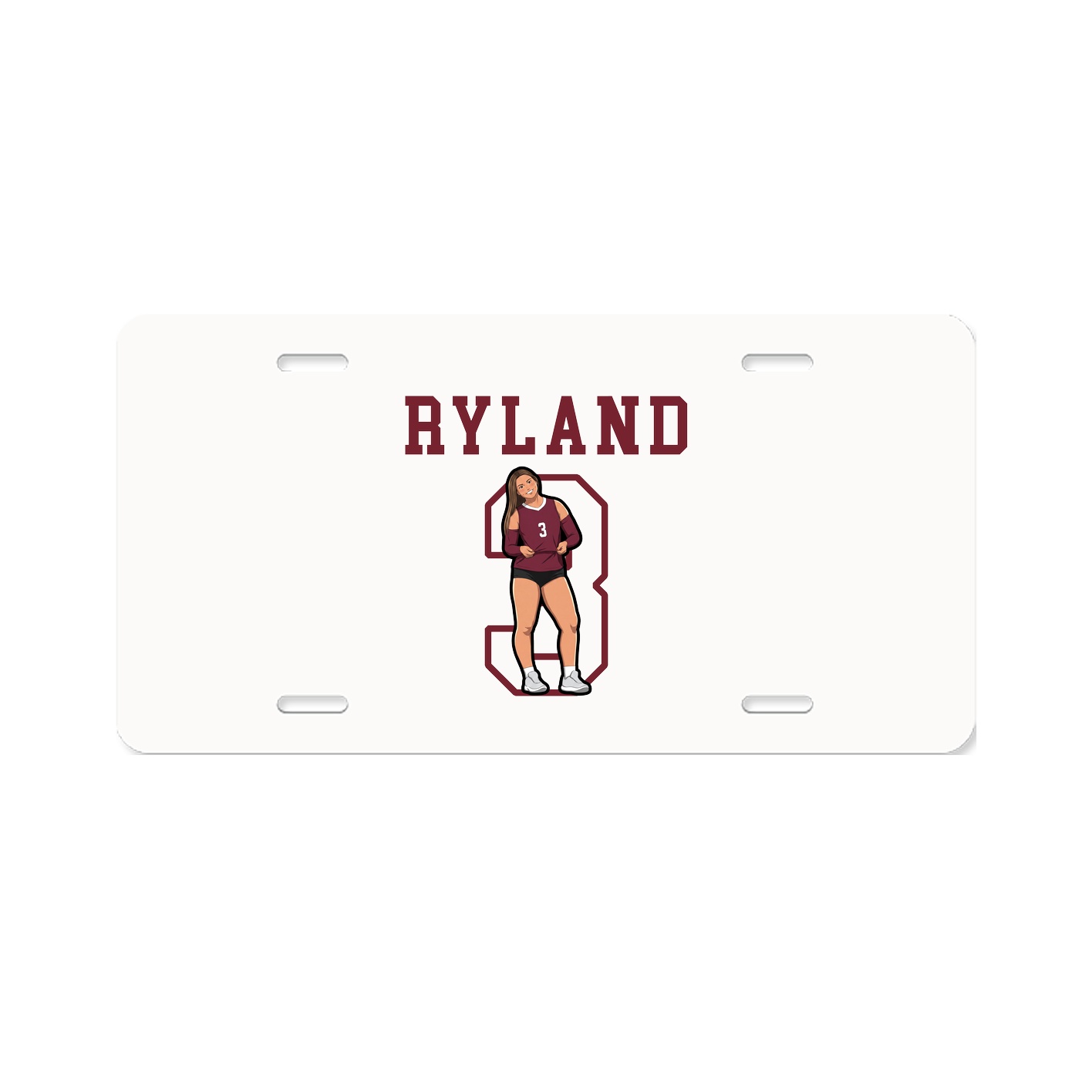License Plate — Shirsey in Classic