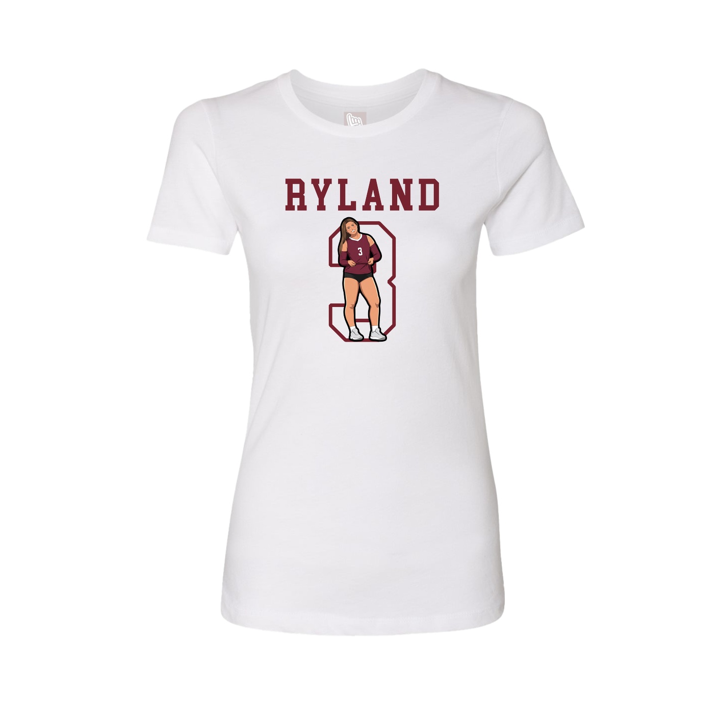 Fitted Women's Tee — Shirsey in White