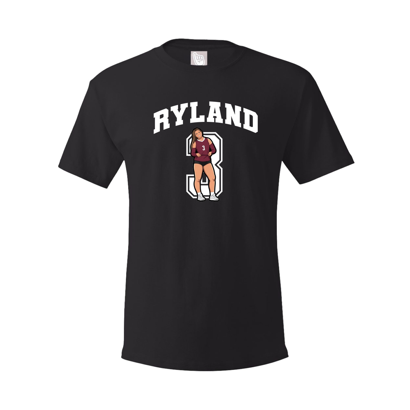 Tee — Number in Black