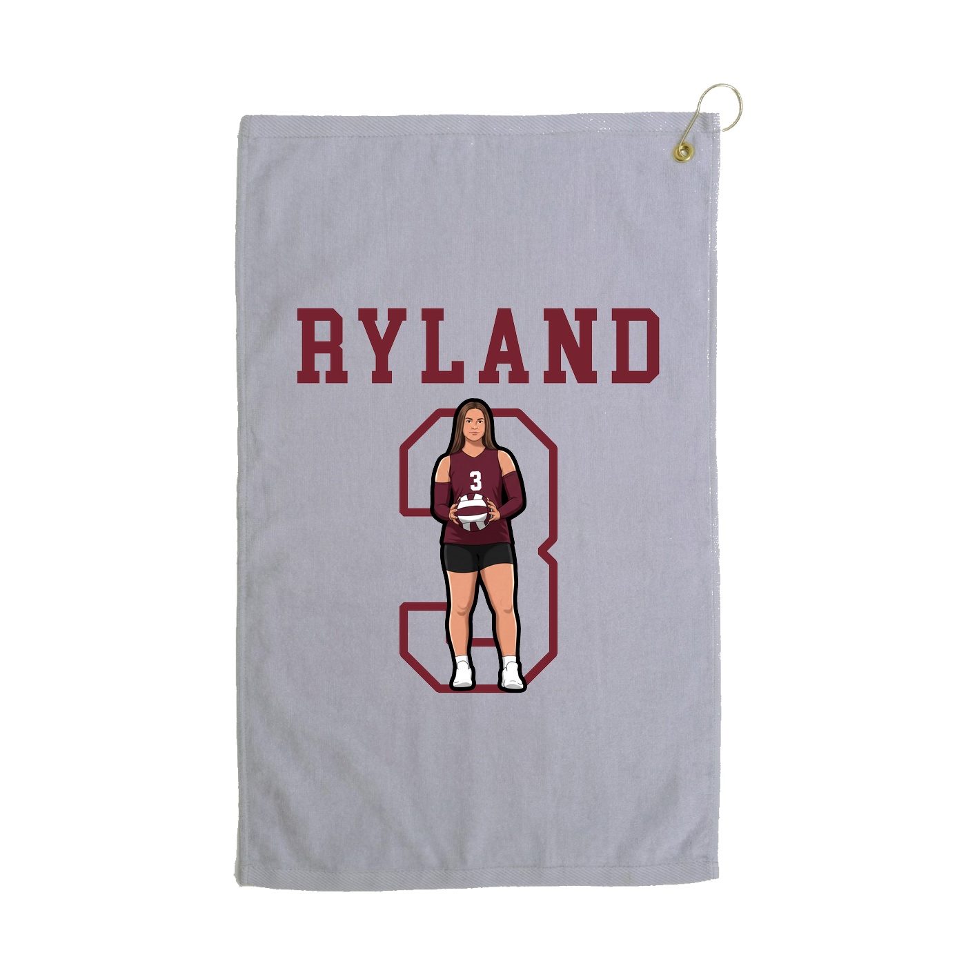 Golf Towel — Shirsey in Grey