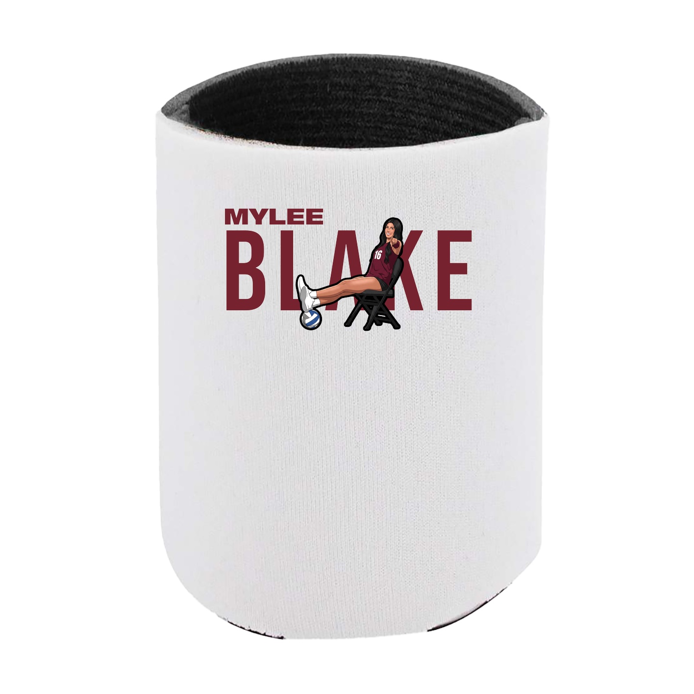 Can Holder — Player Name in White