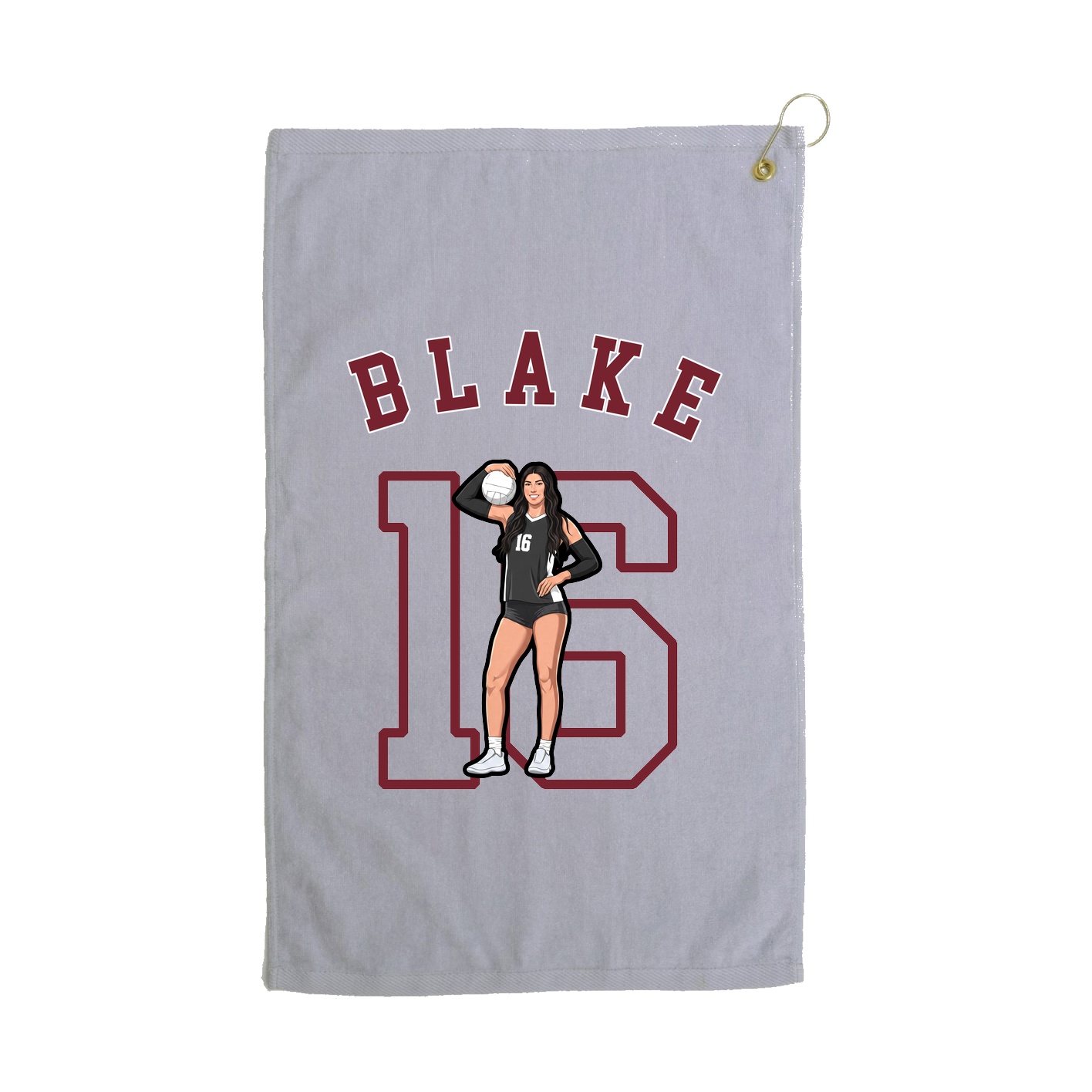 Golf Towel — Shirsey Arch in Grey