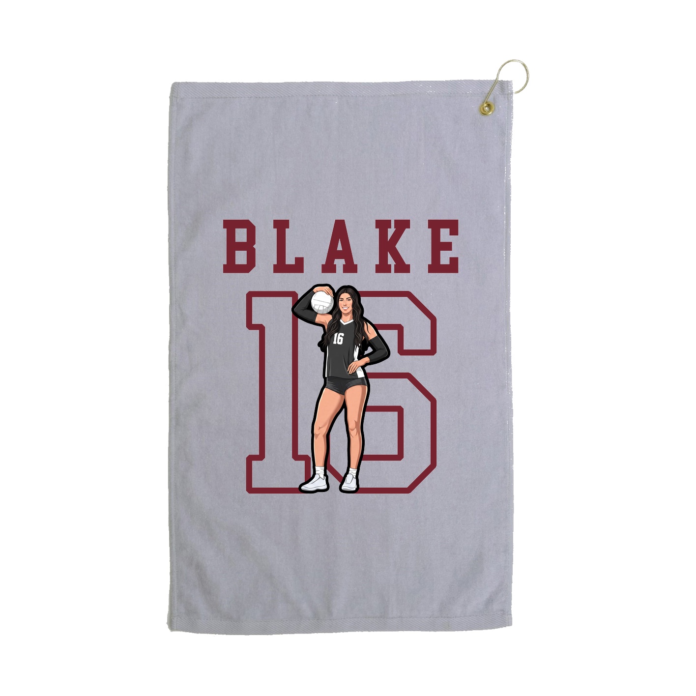 Golf Towel — Shirsey in Grey