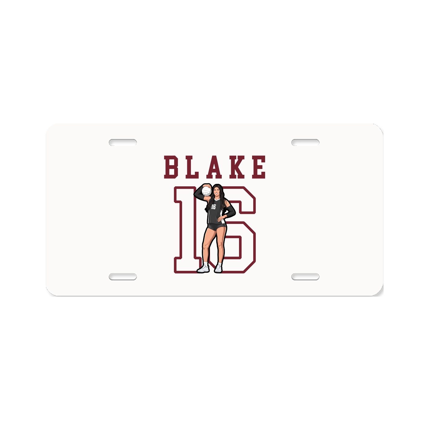 License Plate — Shirsey in Classic