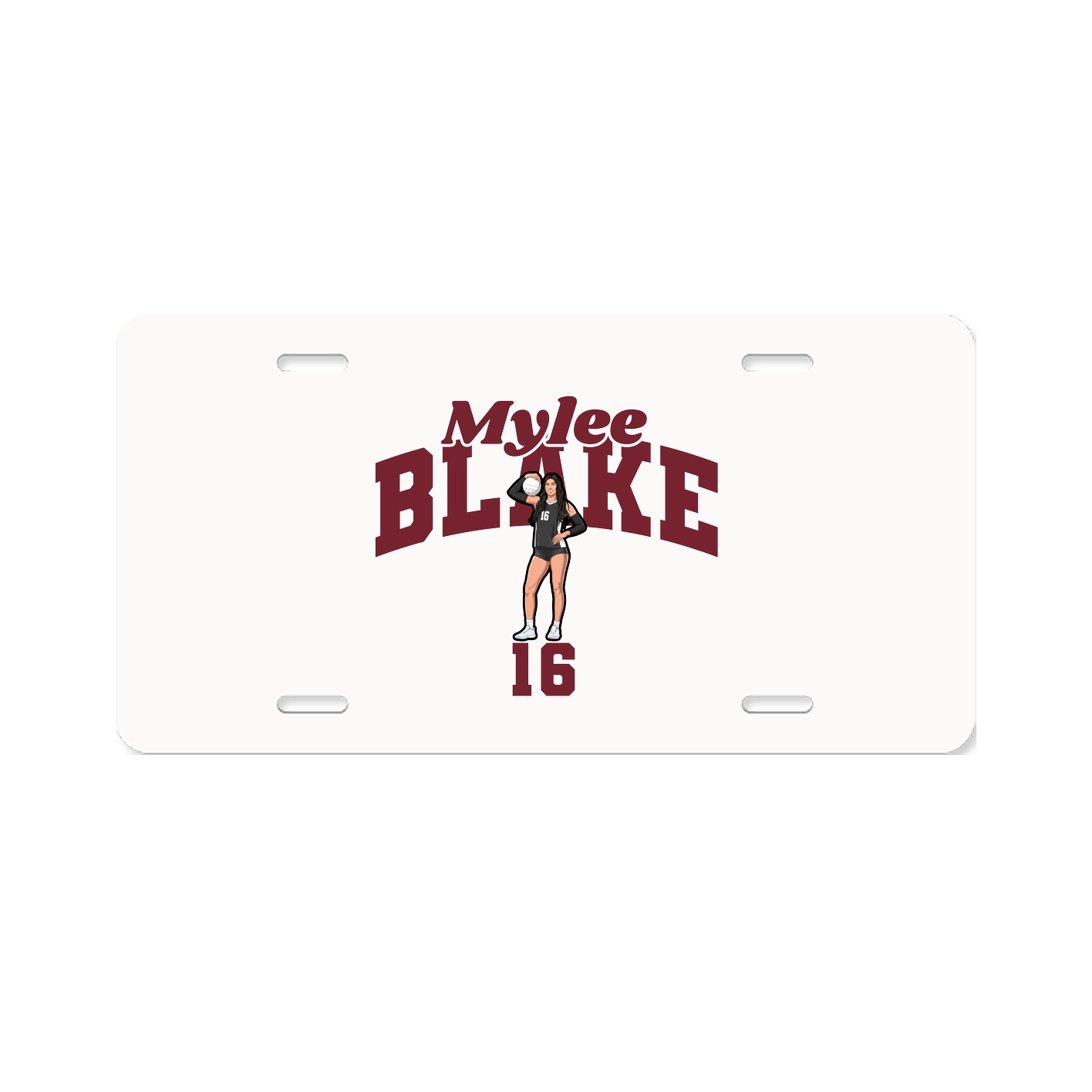 License Plate — Signature Arch in Classic