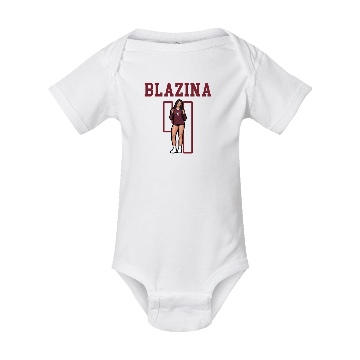 Baby Onesie — Shirsey in White