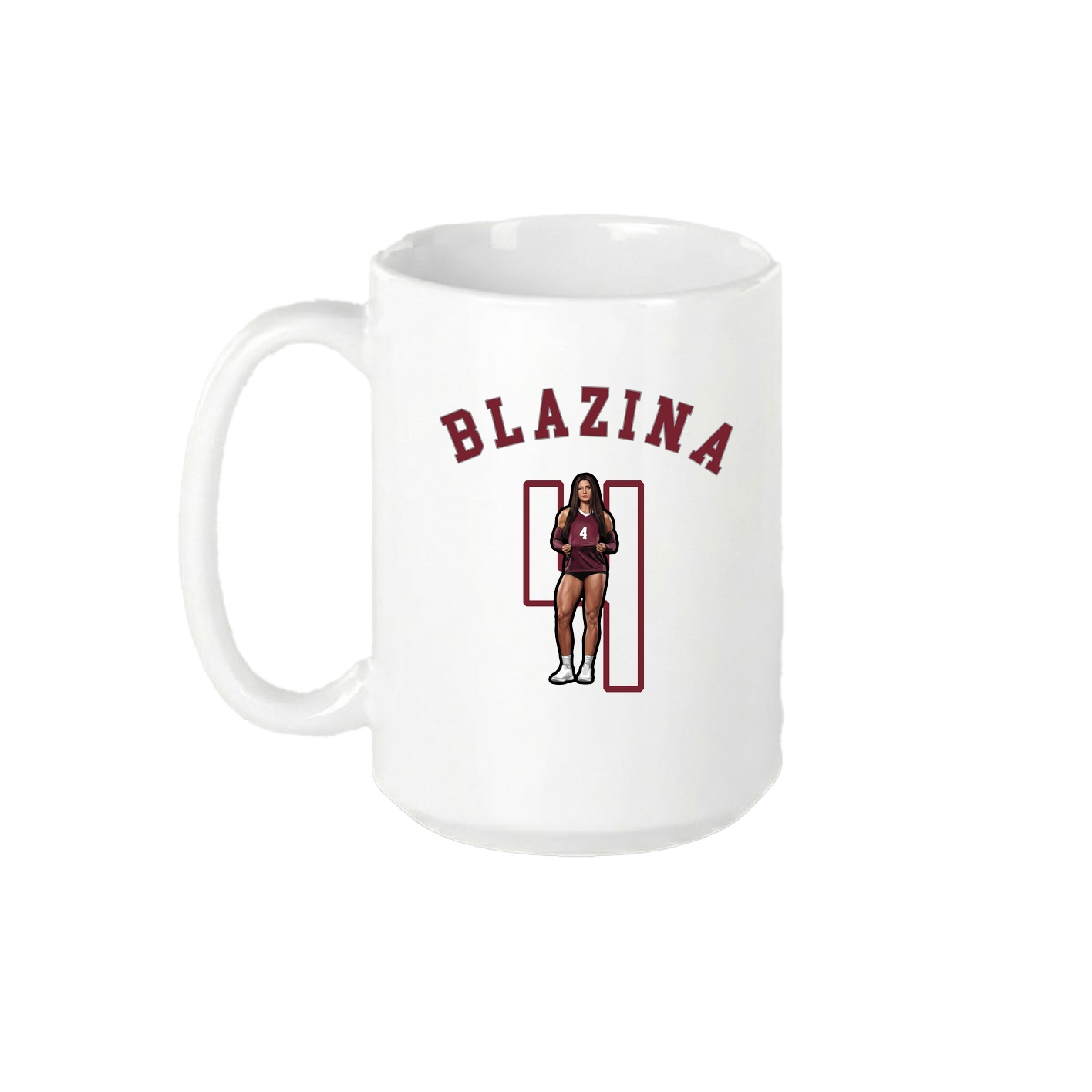 15oz Coffee Mug — Shirsey Arch in White