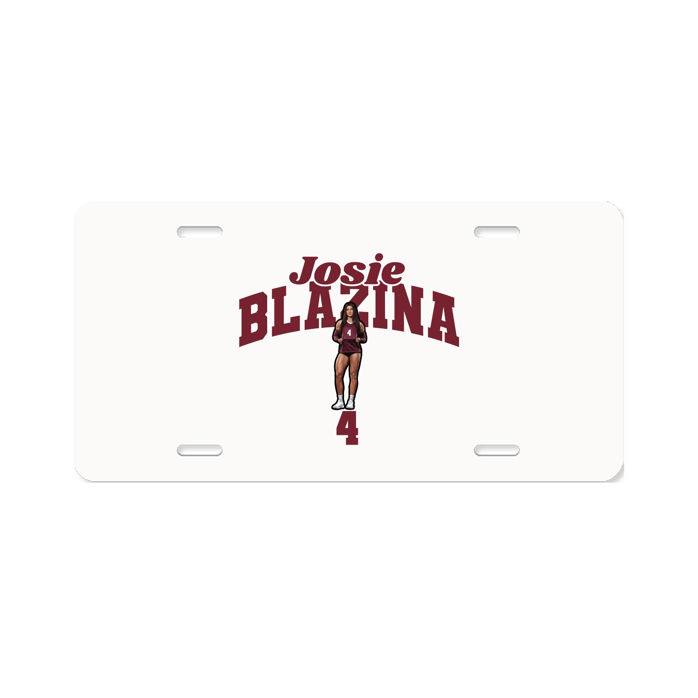 License Plate — Signature Arch in Classic