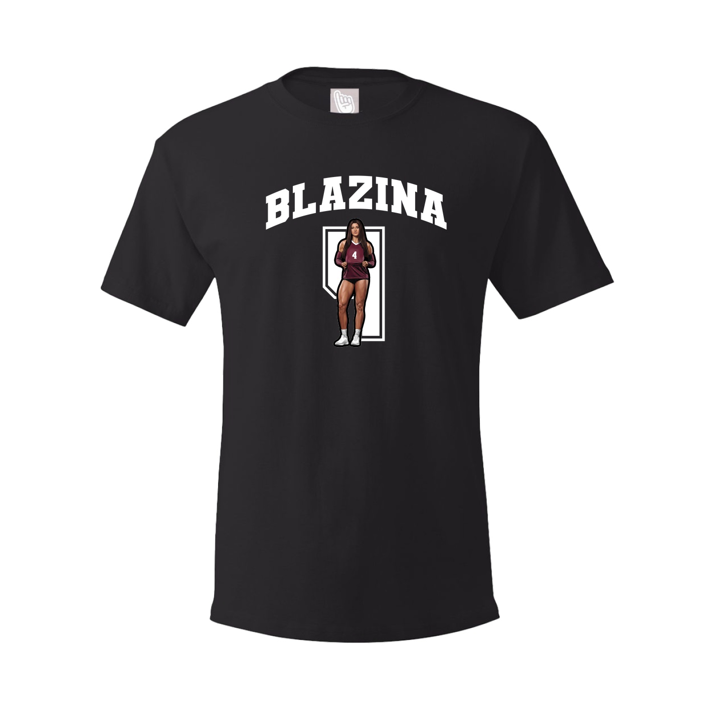 Tee — Number in Black