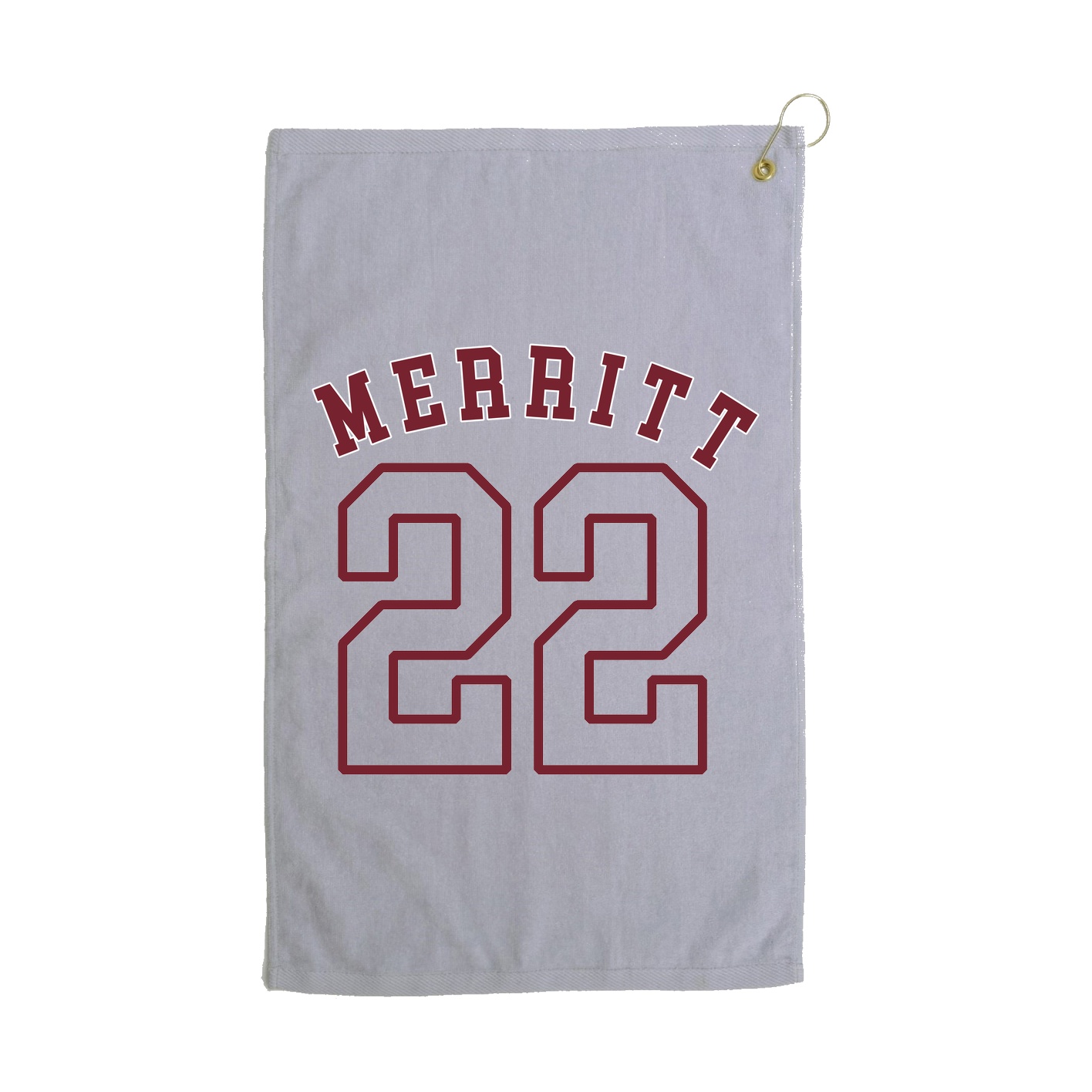 Golf Towel — Shirsey Arch in Grey