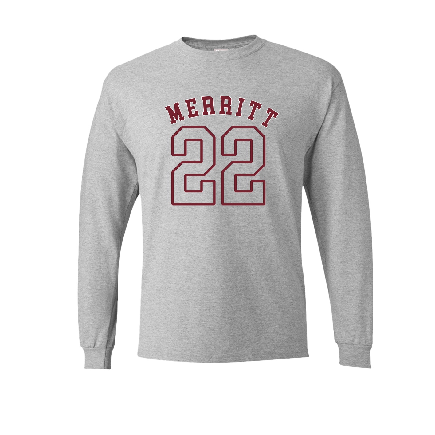 Long Sleeve Tee — Shirsey Arch in Grey