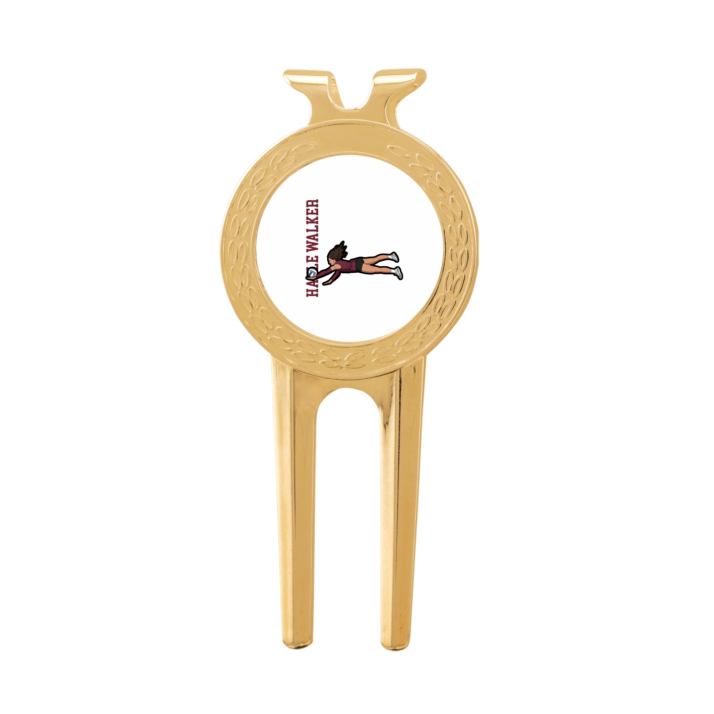 Divot Tool with Ball Marker — Name Vertical in Classic