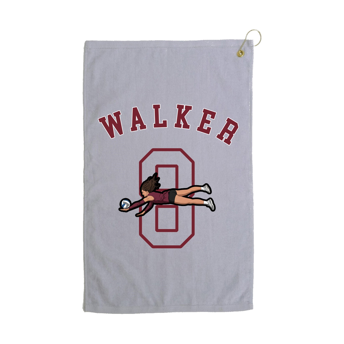 Golf Towel — Shirsey Arch in Grey