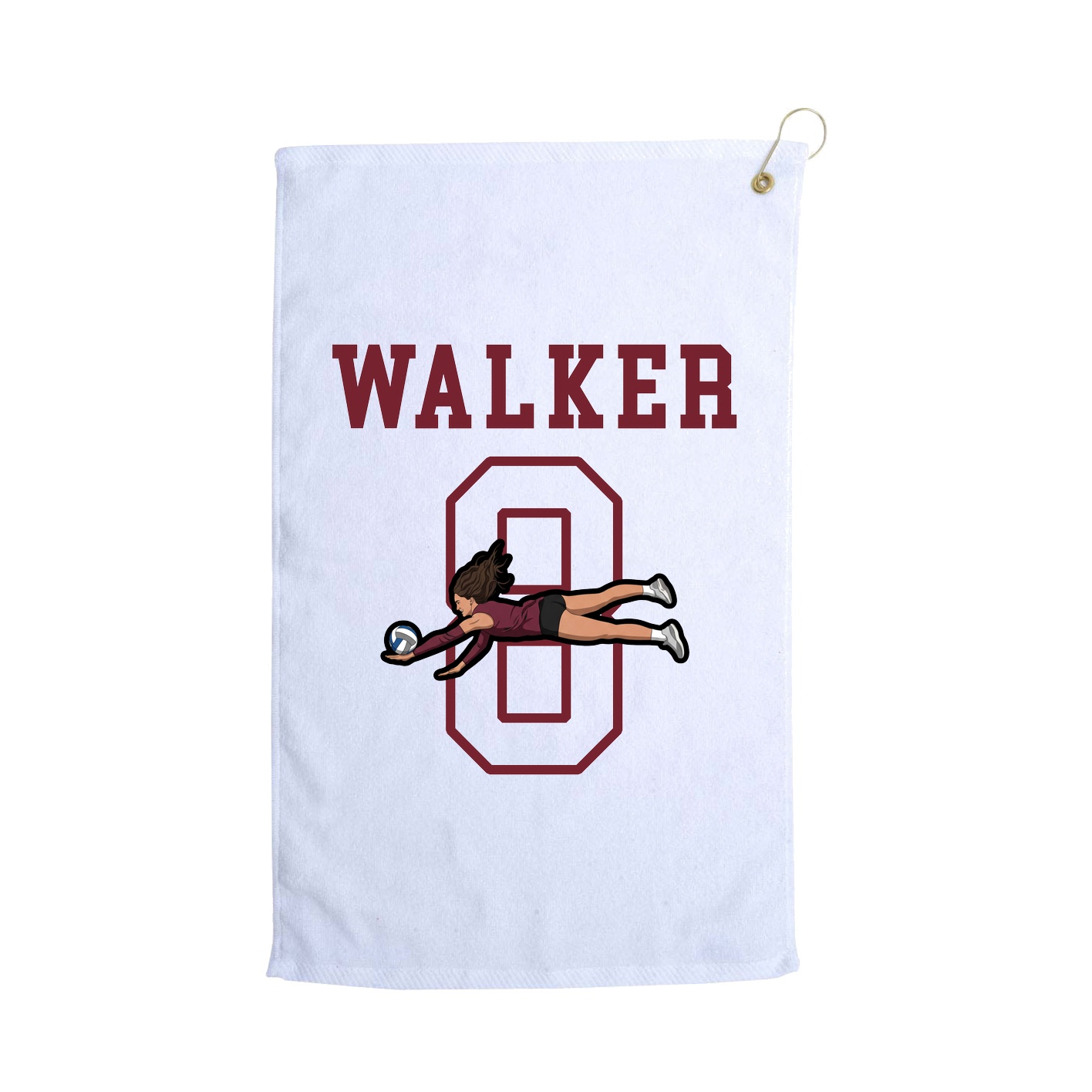 Golf Towel — Shirsey in White