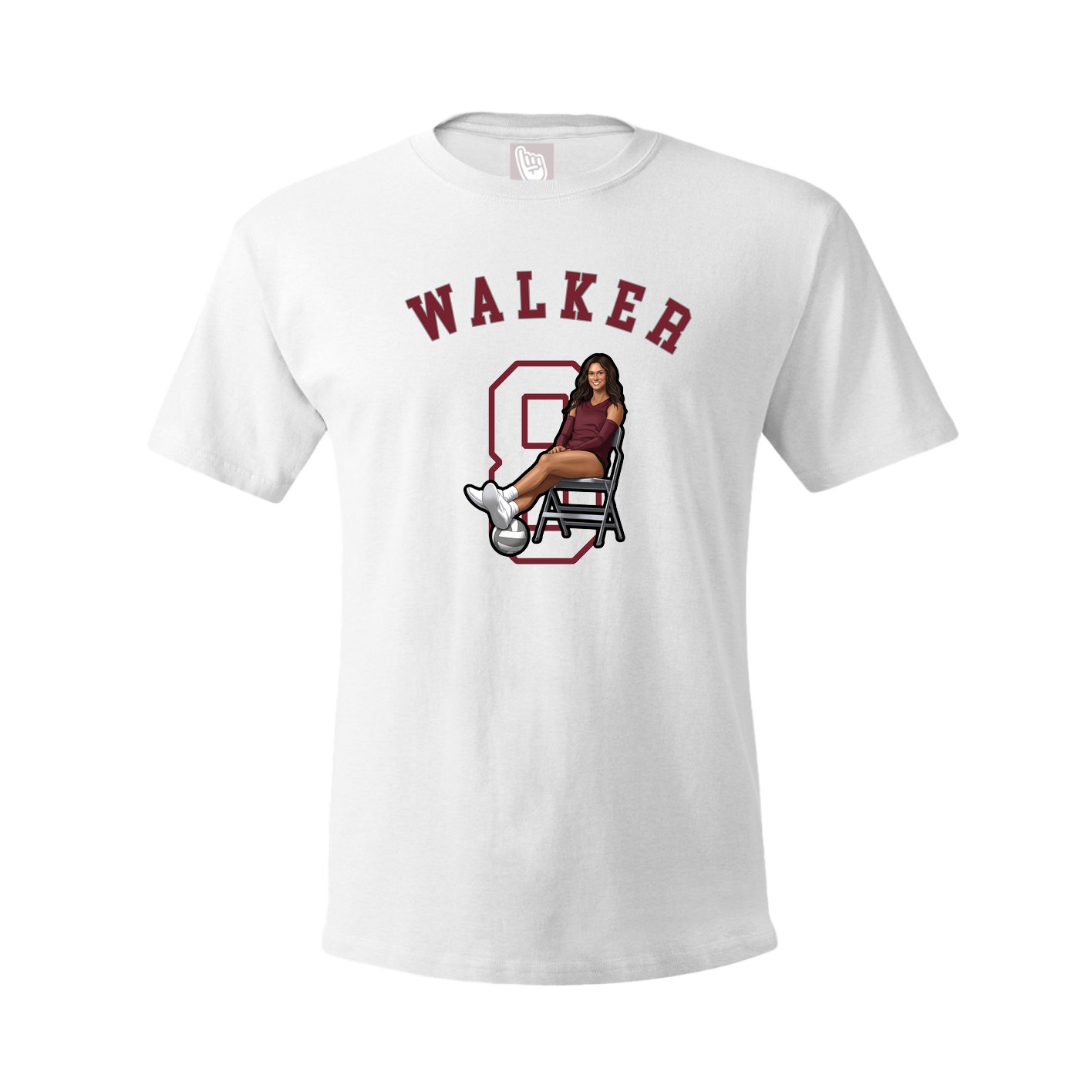 Tee — Shirsey Arch in White
