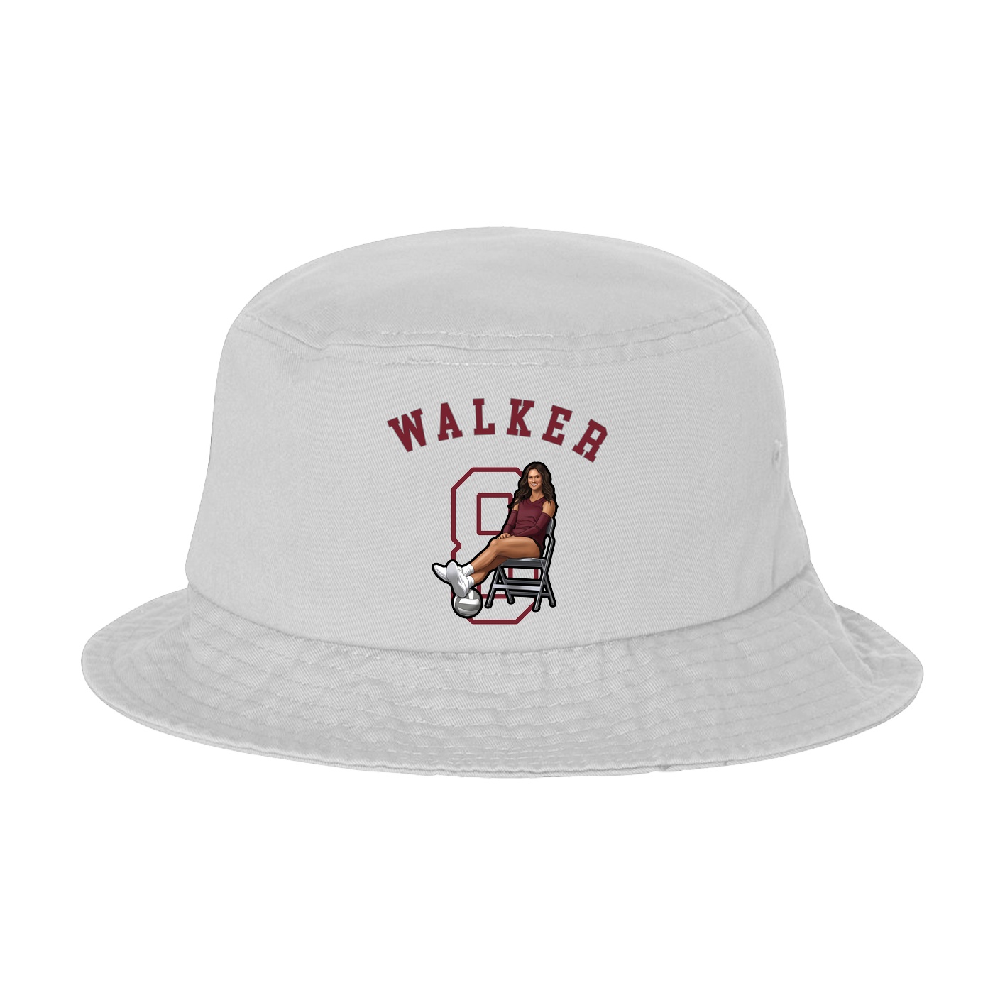 Bucket Cap — Shirsey Arch in White