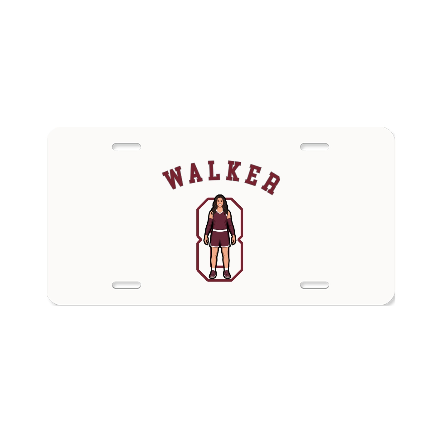 License Plate — Shirsey Arch in Classic