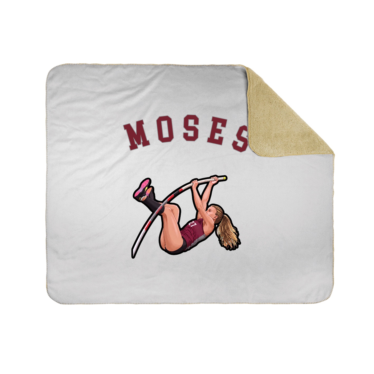 Throw Blanket — Shirsey Arch in White