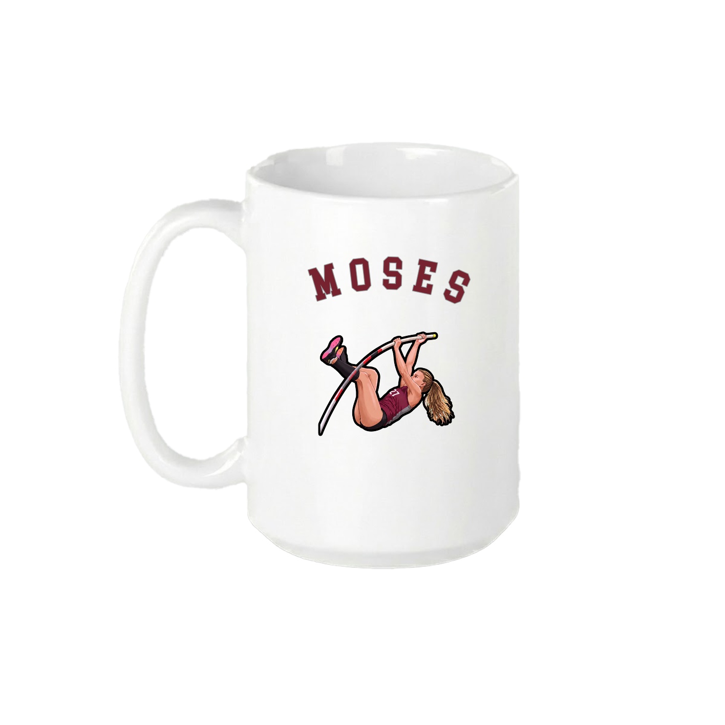 15oz Coffee Mug — Shirsey Arch in White