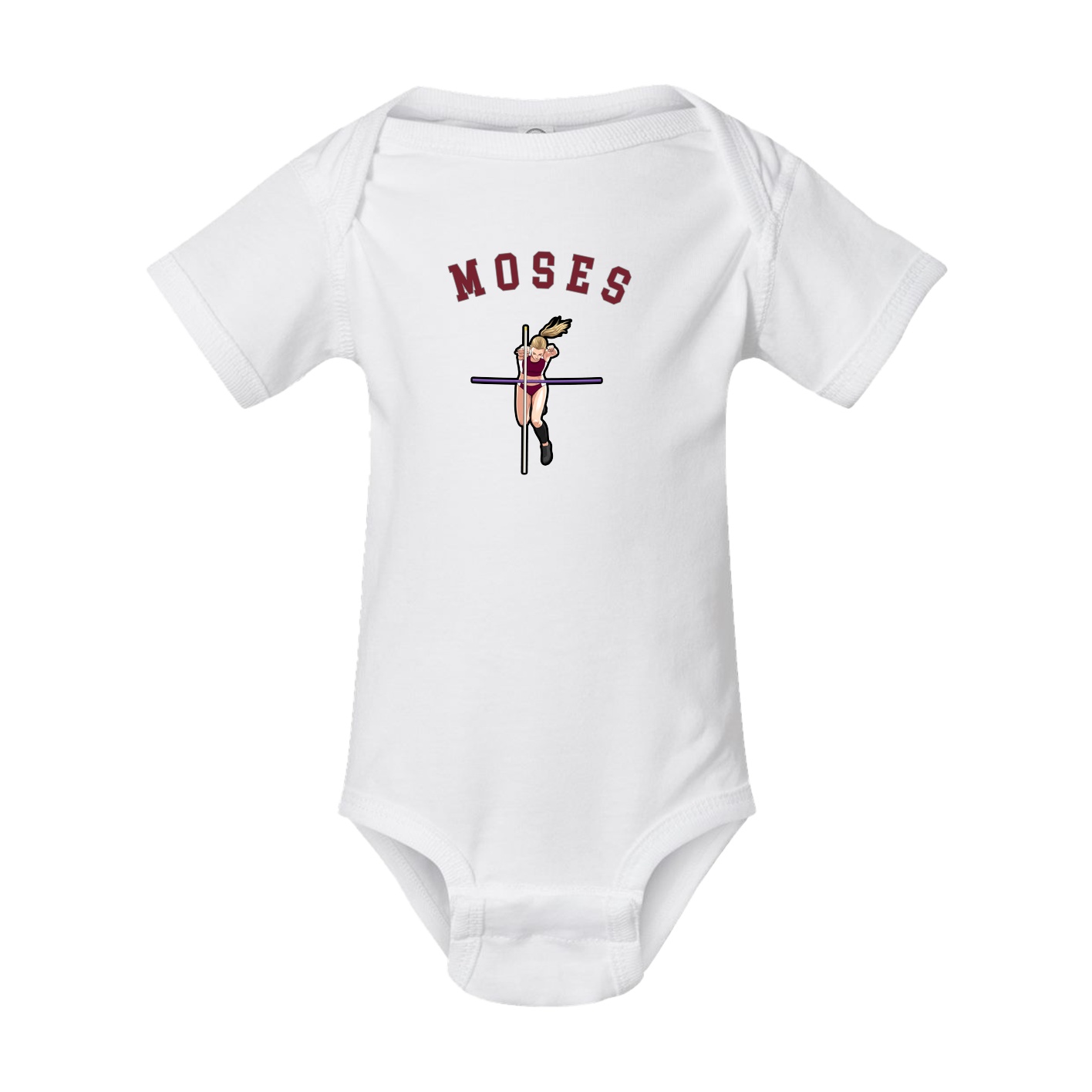 Baby Onesie — Shirsey Arch in White