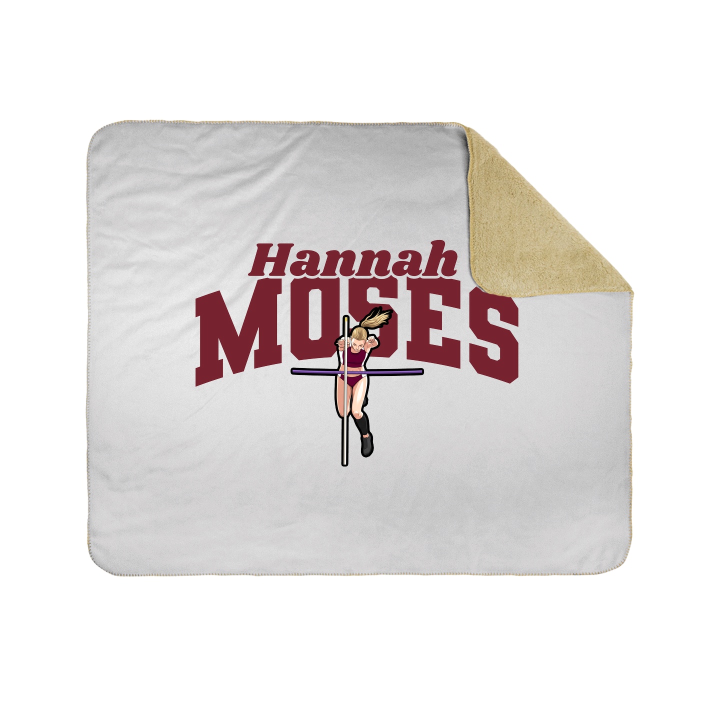 Throw Blanket — Signature Arch in White