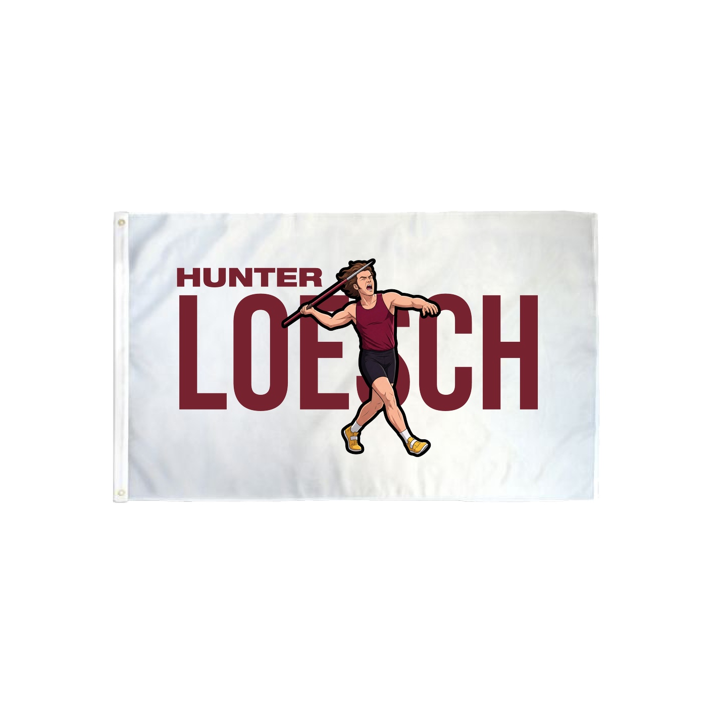 3x5 Flag — Player Name in Classic