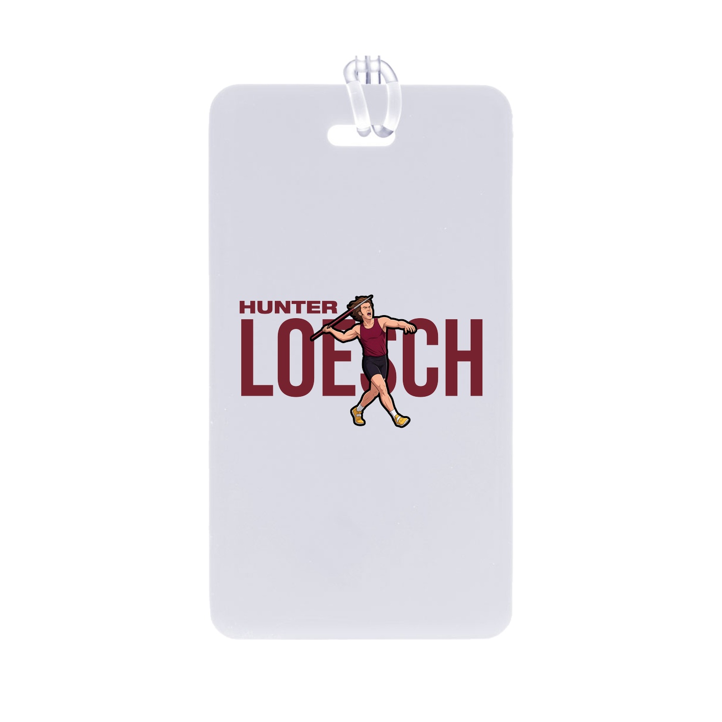 Bag Tag — Player Name in Classic