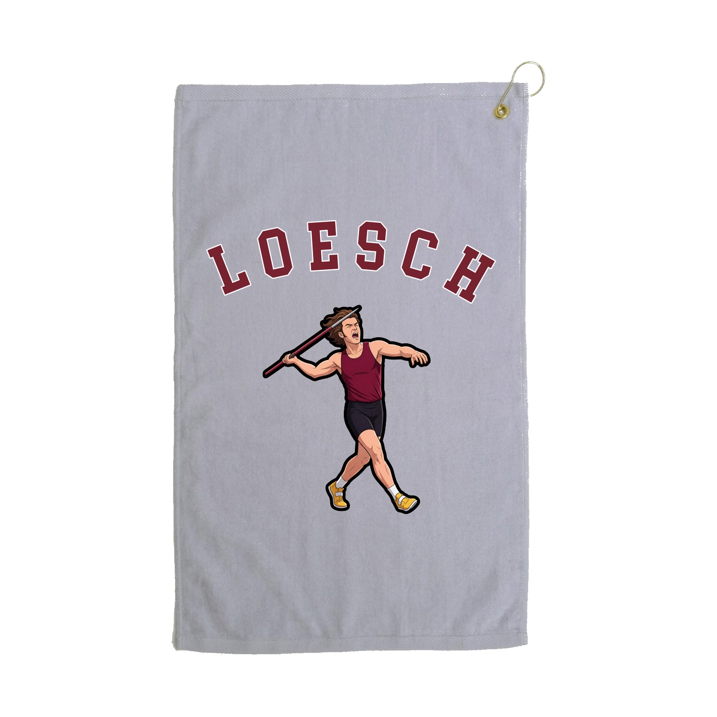 Golf Towel — Shirsey Arch in Grey