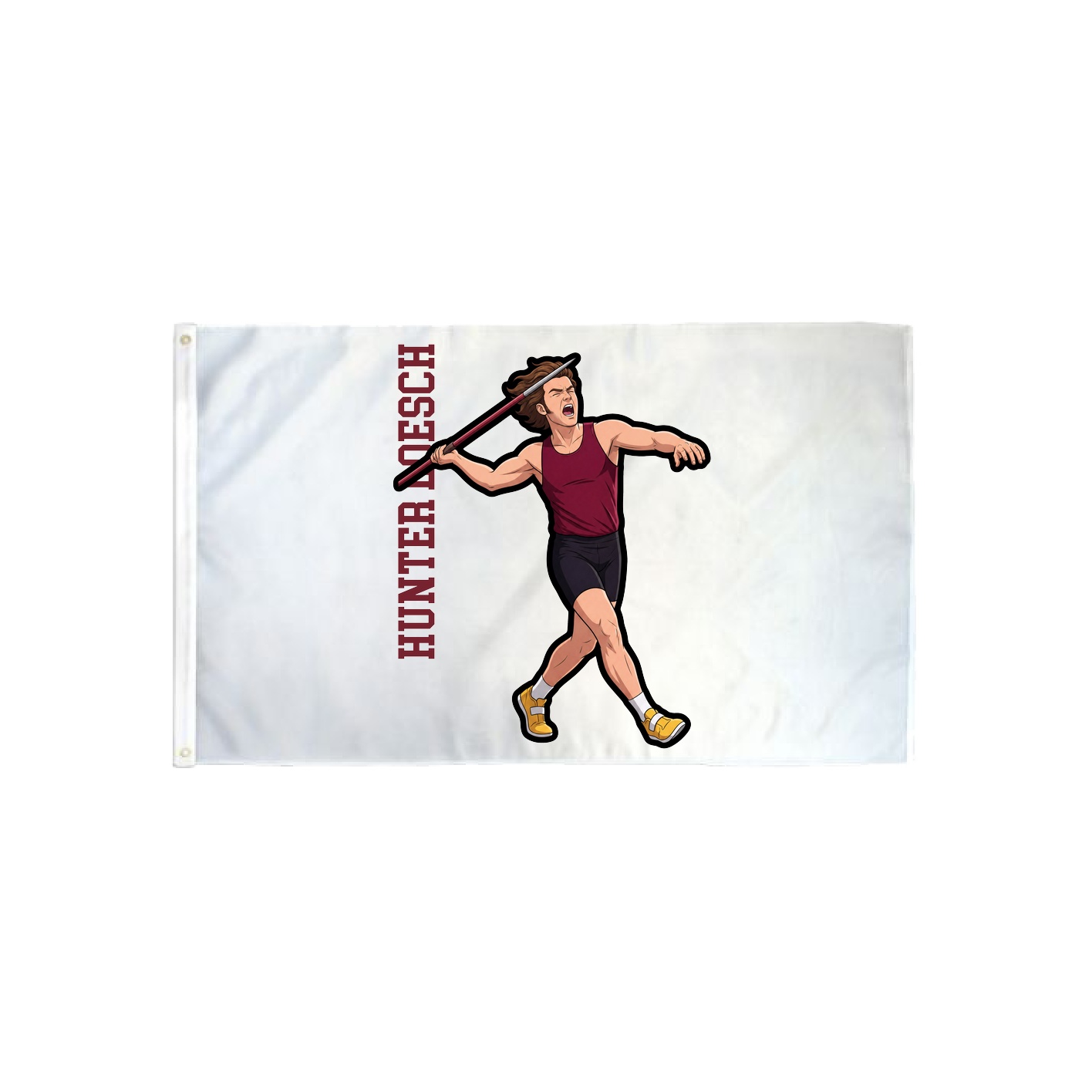 3x5 Flag — Name Vertical in Classic
