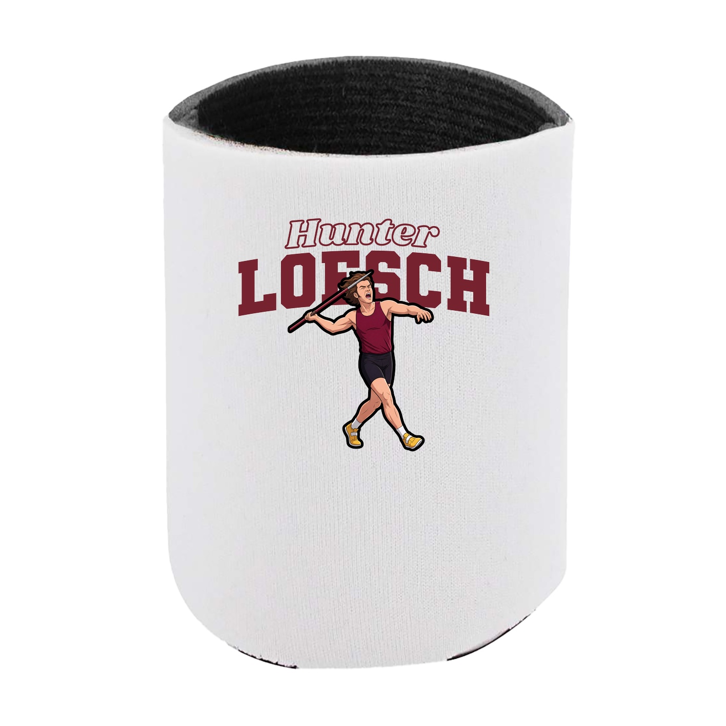 Can Holder — Name Arch in White