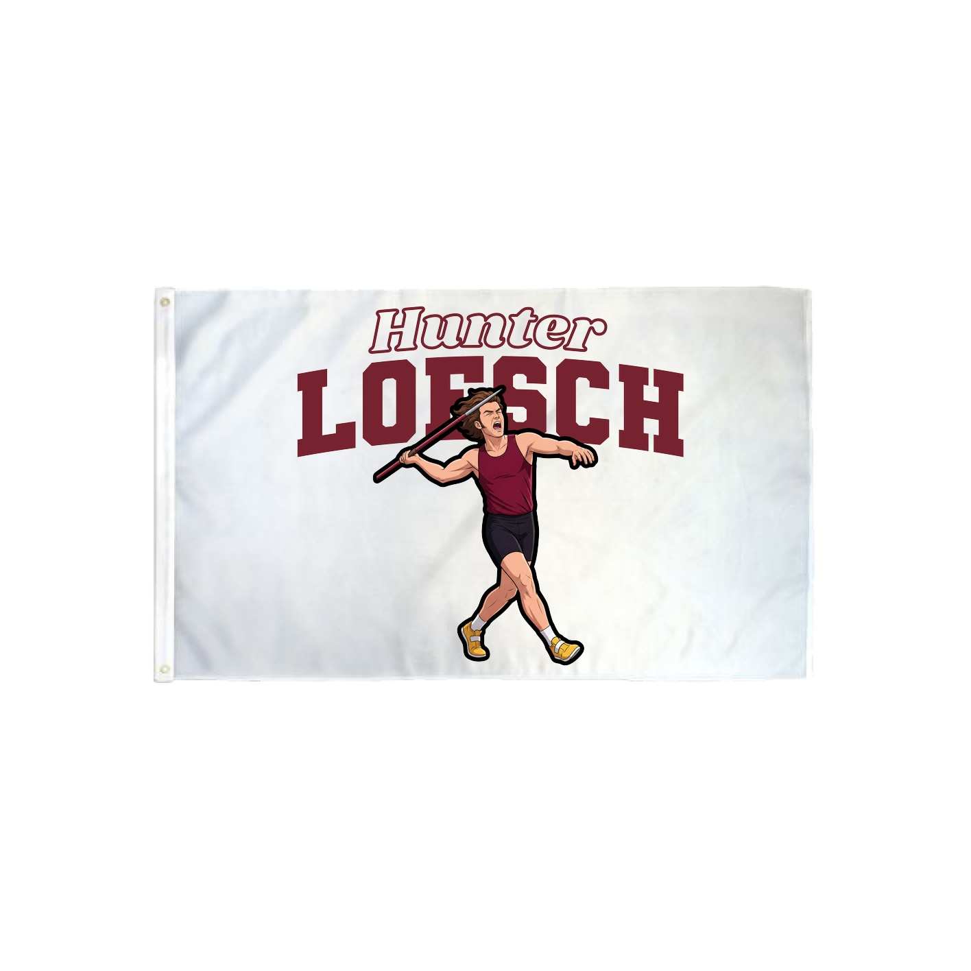 3x5 Flag — Name Arch in Classic