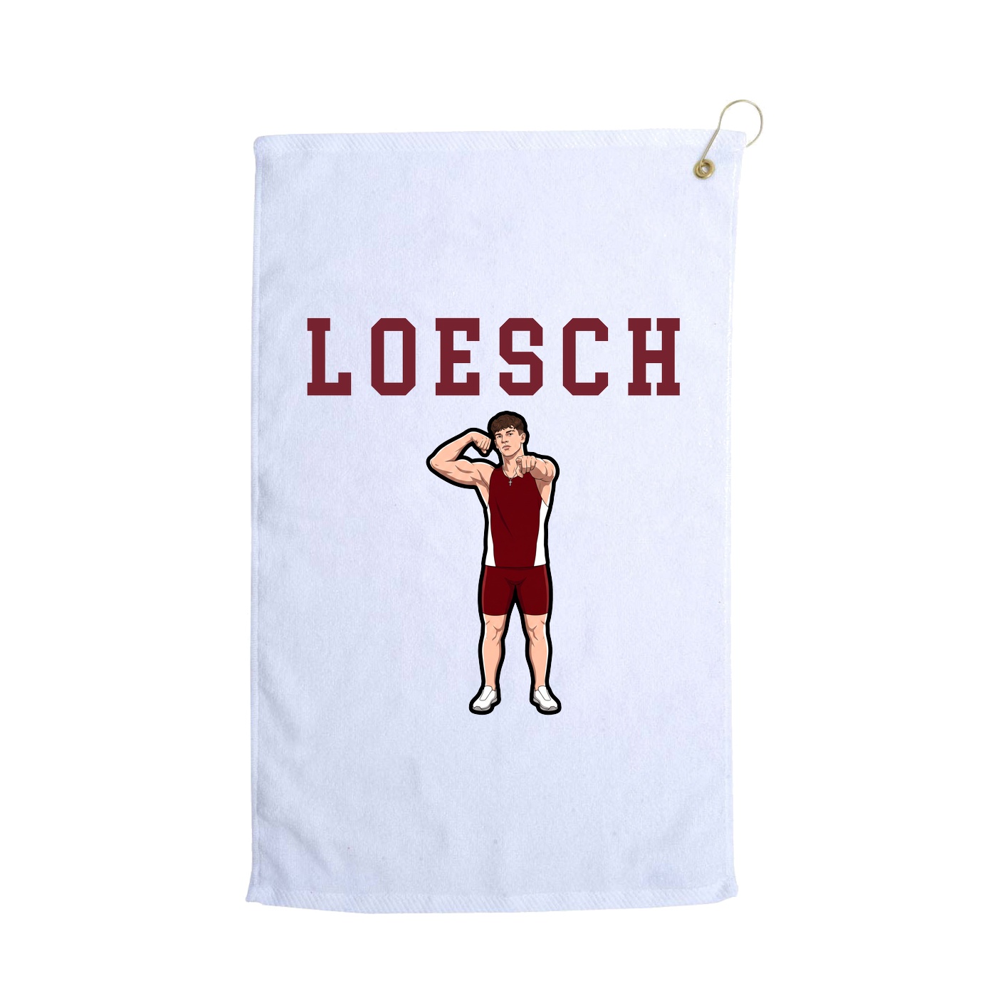Golf Towel — Shirsey in White