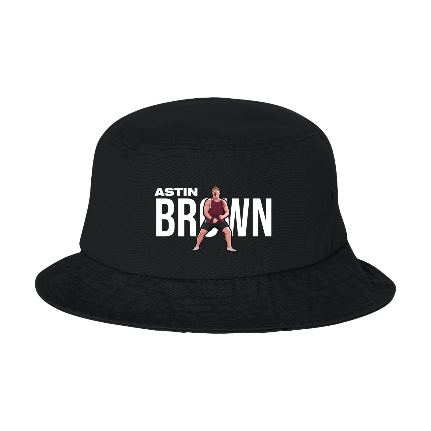 Bucket Cap — Player Name in Black