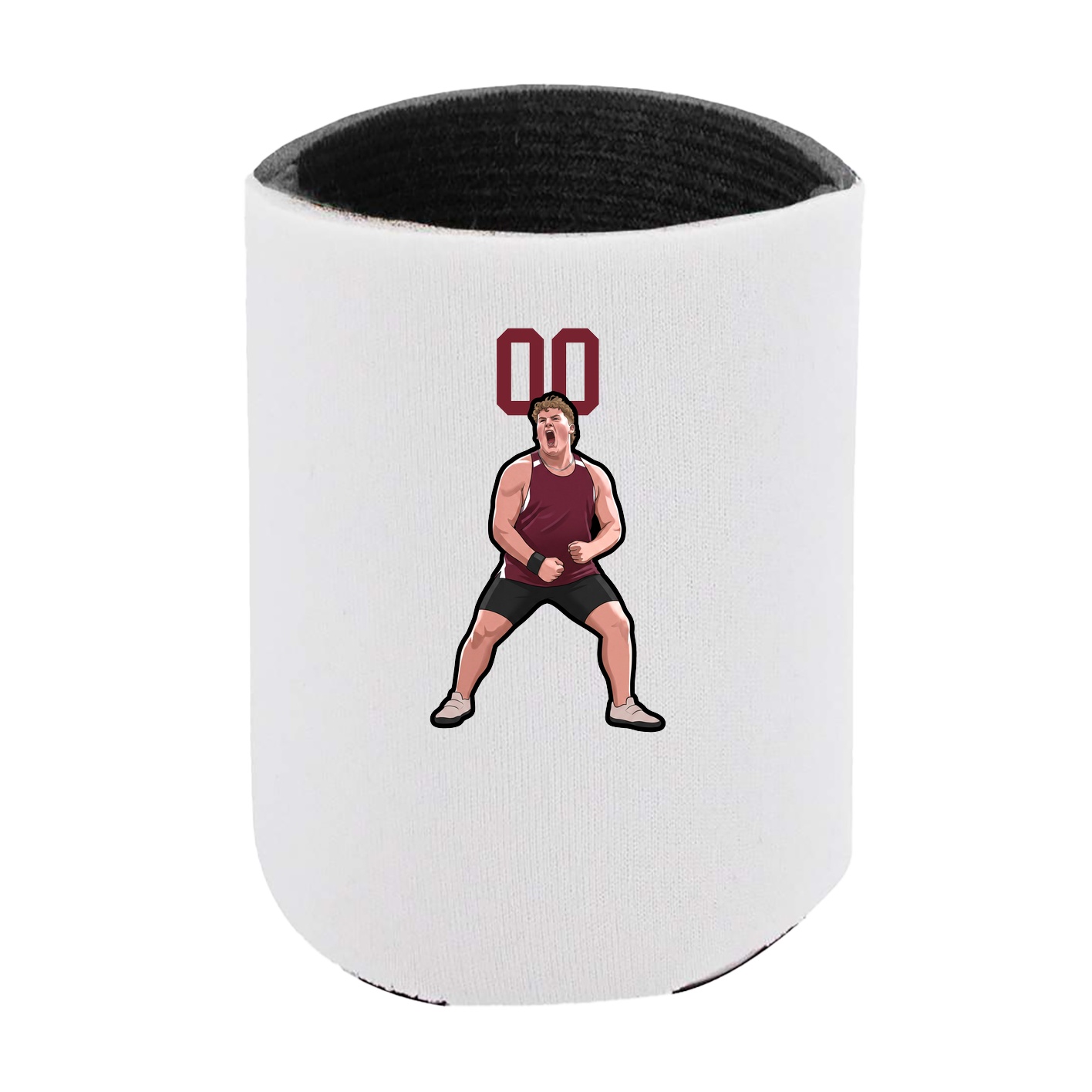 Can Holder — Number Top in White