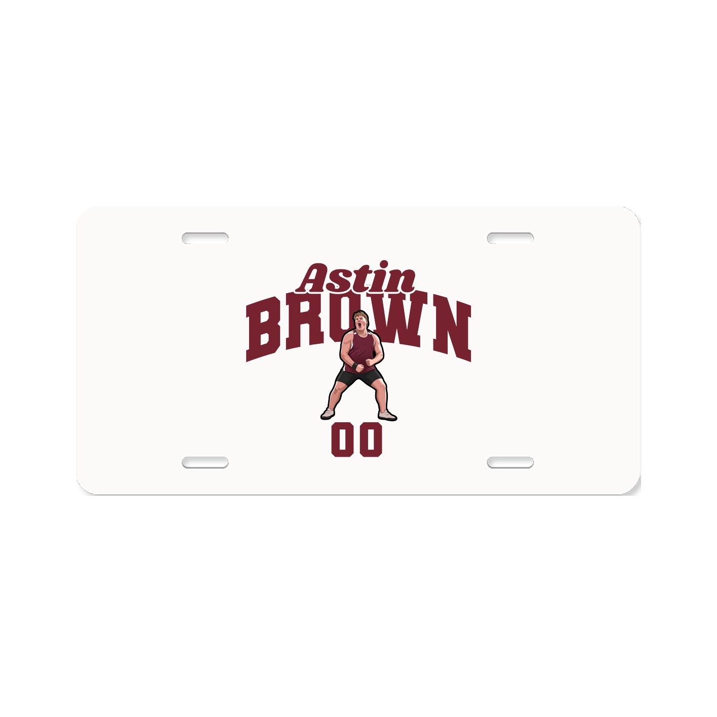 License Plate — Signature Arch in Classic